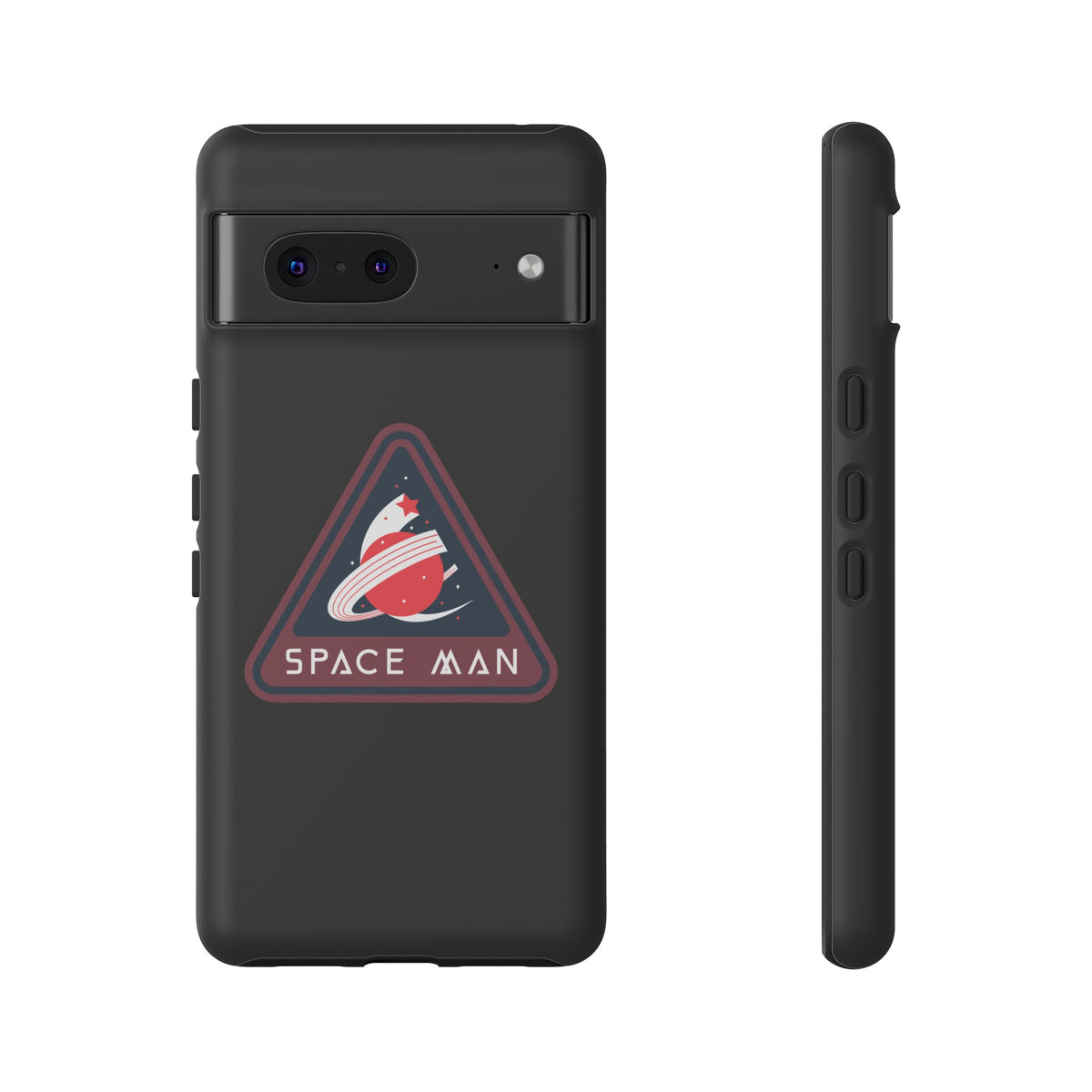 Retro Sci-Fi Google Pixel Cases Space Man Retro Sign Covers