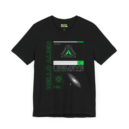 Hello Alien Sci-Fi T-Shirt-welovescifi.net