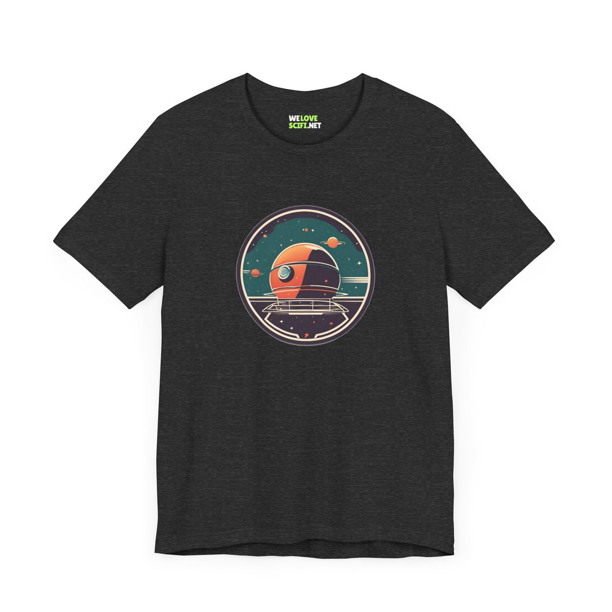 Retro Space Art Sci-Fi T-Shirt | Station 101 We Love Sci-Fi