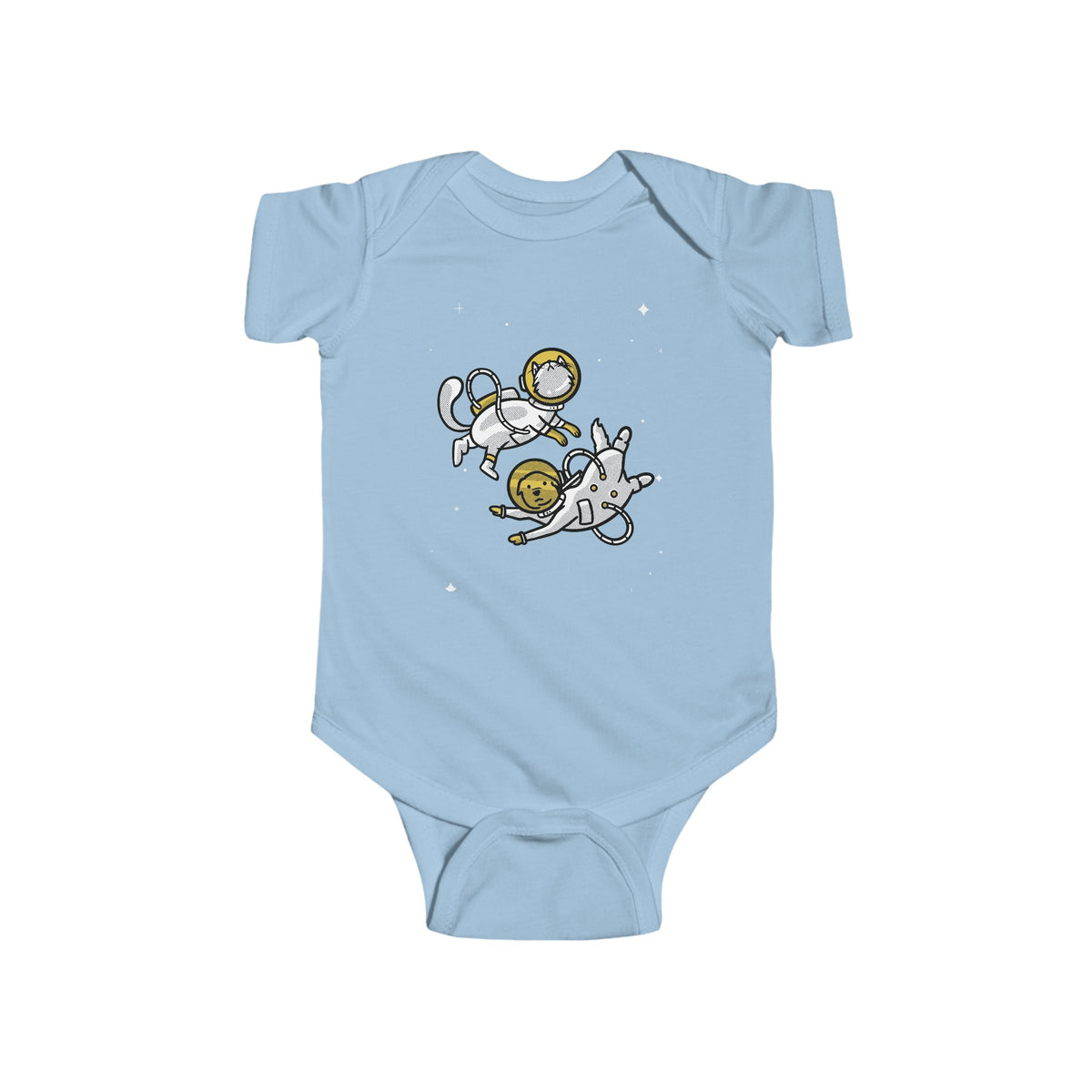 Cat and Dog Astronaut Bodysuit - Space Themed Pet Apparel