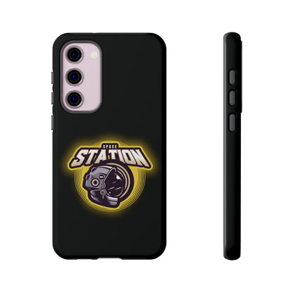 Space Station Astronaut Galaxy Cases