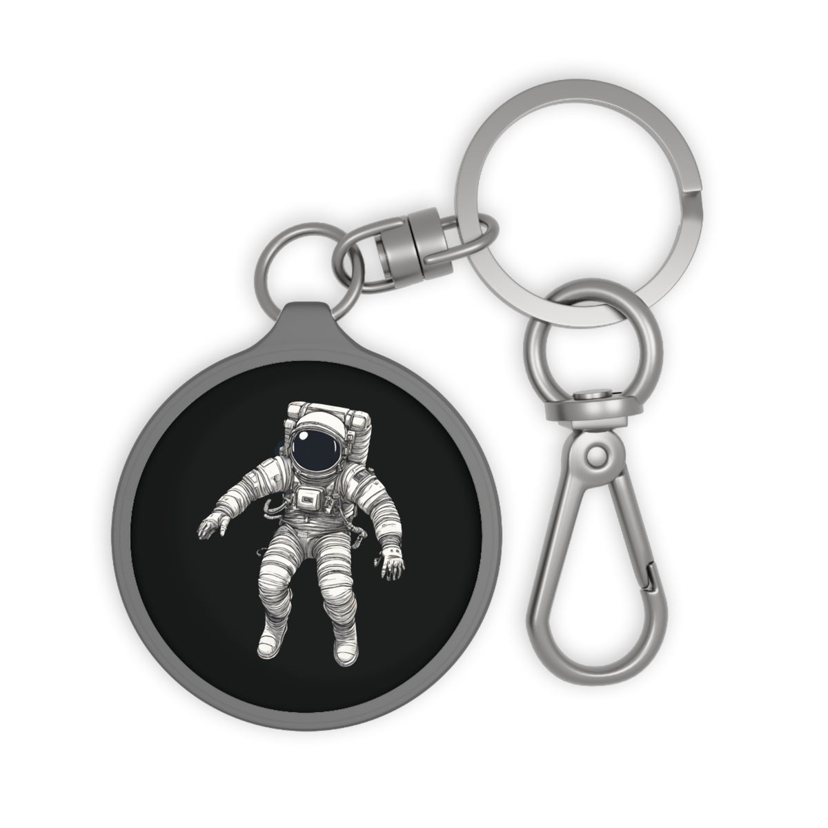 Astronaut In Space Keyring Tag-welovescifi.net