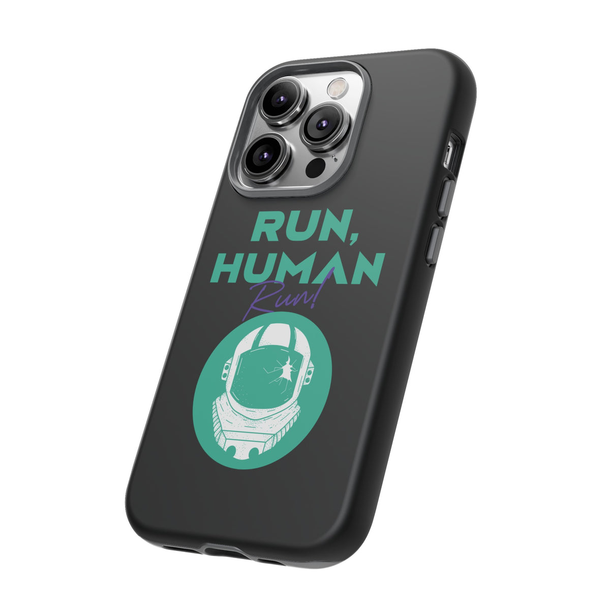 mobile cases-Run Human Run Sci-Fi Tough iPhone Mobile Cases