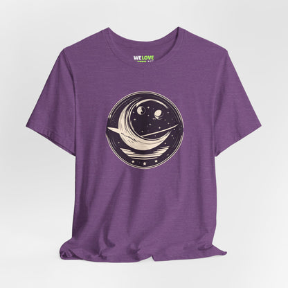 Don't Look Up SpaceArt Sci-Fi T-Shirt-welovescifi.net