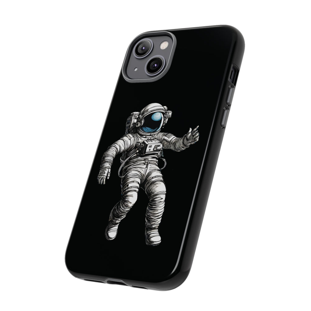 space art astronaut phone case-Space Art Astronautb iPhone