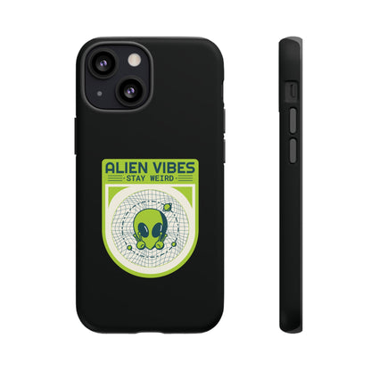 Stay Weird UFO Sci Fi Tough iPhone Mobile Cases WeLoveSciFi