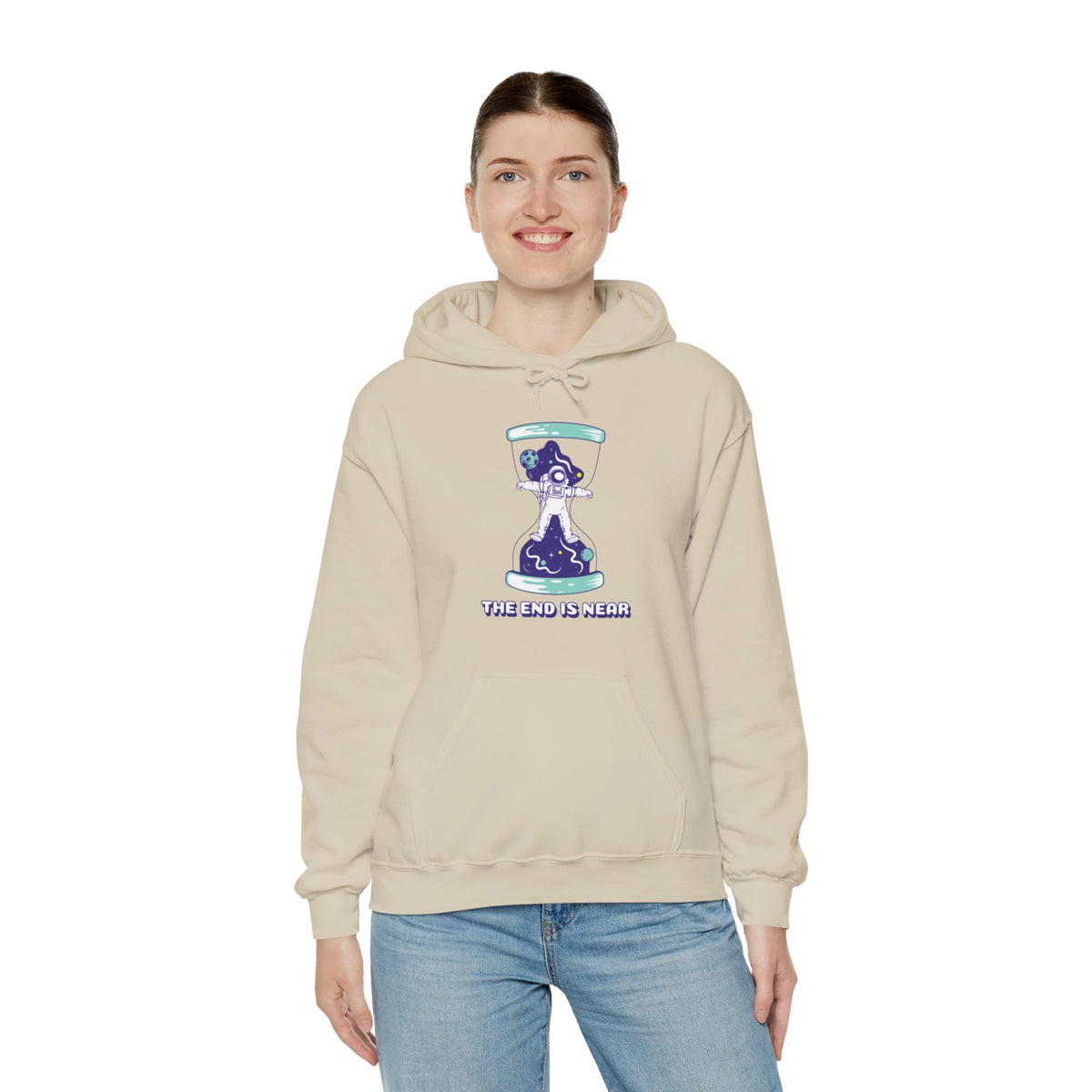 funny astronaut hoodie-Funny Astronaut Sci-Fi Hoodie