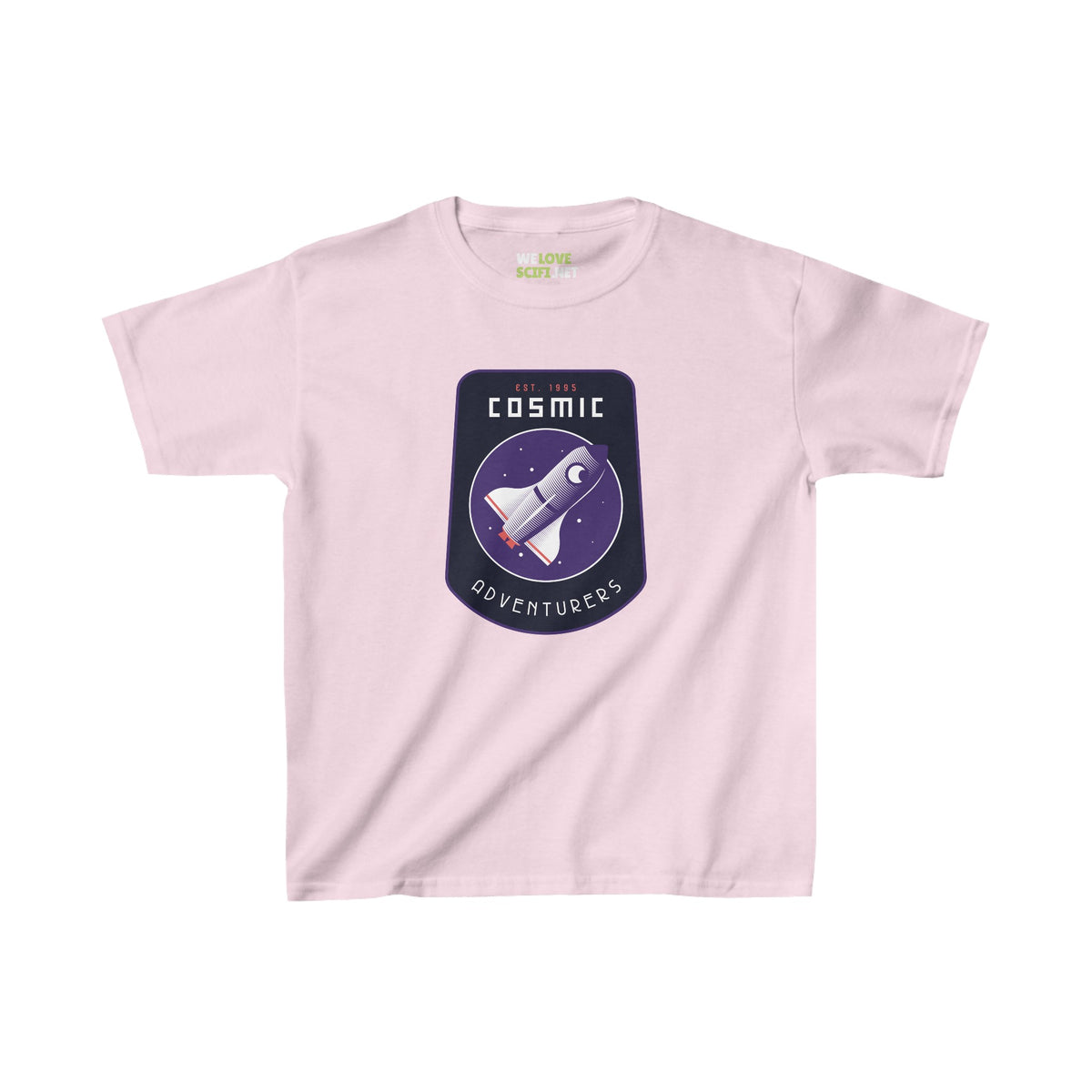 Cosmic Adventurers Kid SciFi Heavy Cotton™ Tee-welovescifi