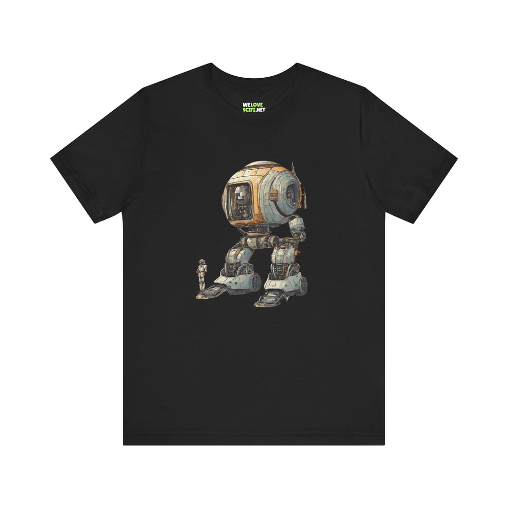 Let's Take a Ride Robot SpaceArt Sci-Fi T-Shirt WeLoveSciFi