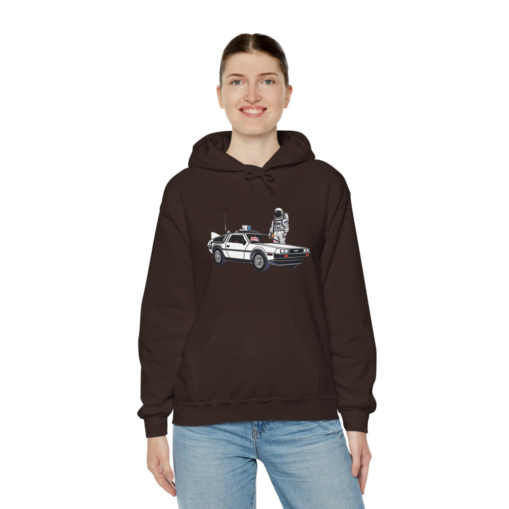 Take a Ride Delorean Astronaut Sci-Fi Hoodie We Love Sci-Fi