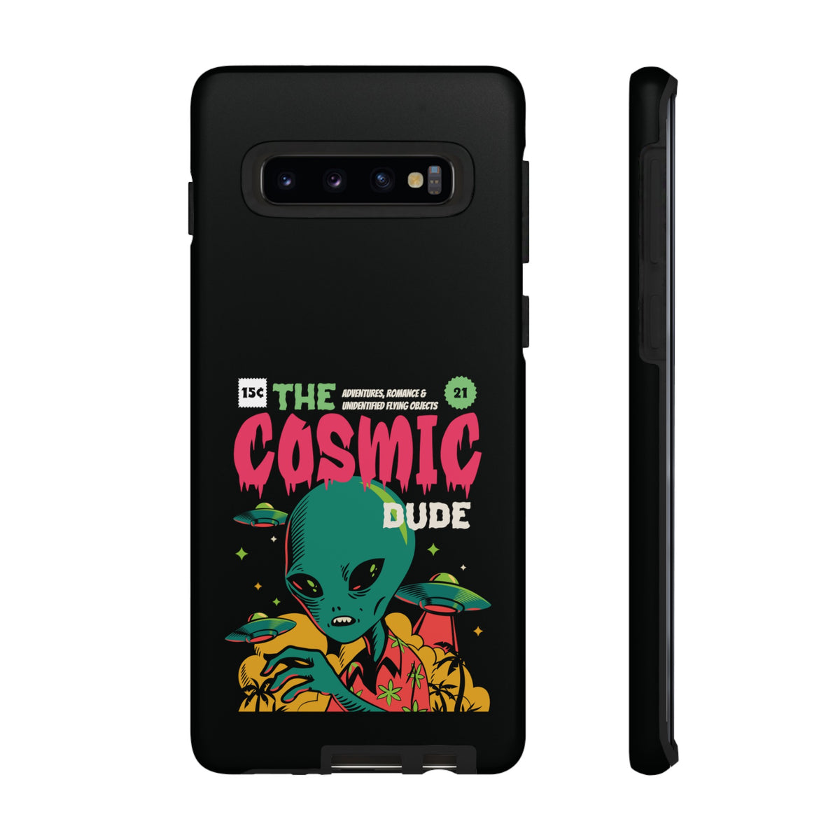 Retro Comic UFO Samsung Galaxy Cases