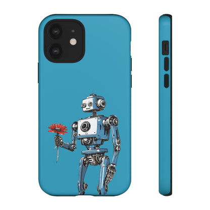 You Never Bring Me Flowers Robot SpaceArt Tough iPhone Mobile Cases-welovescifi.net