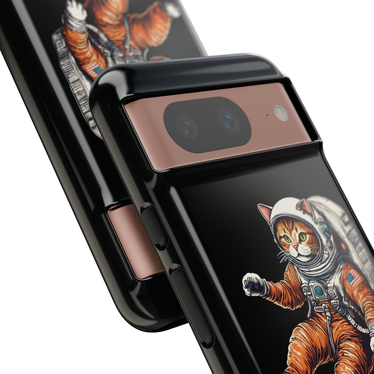 Redhead Spacecat Astronaut Google Pixel Mobile Cases