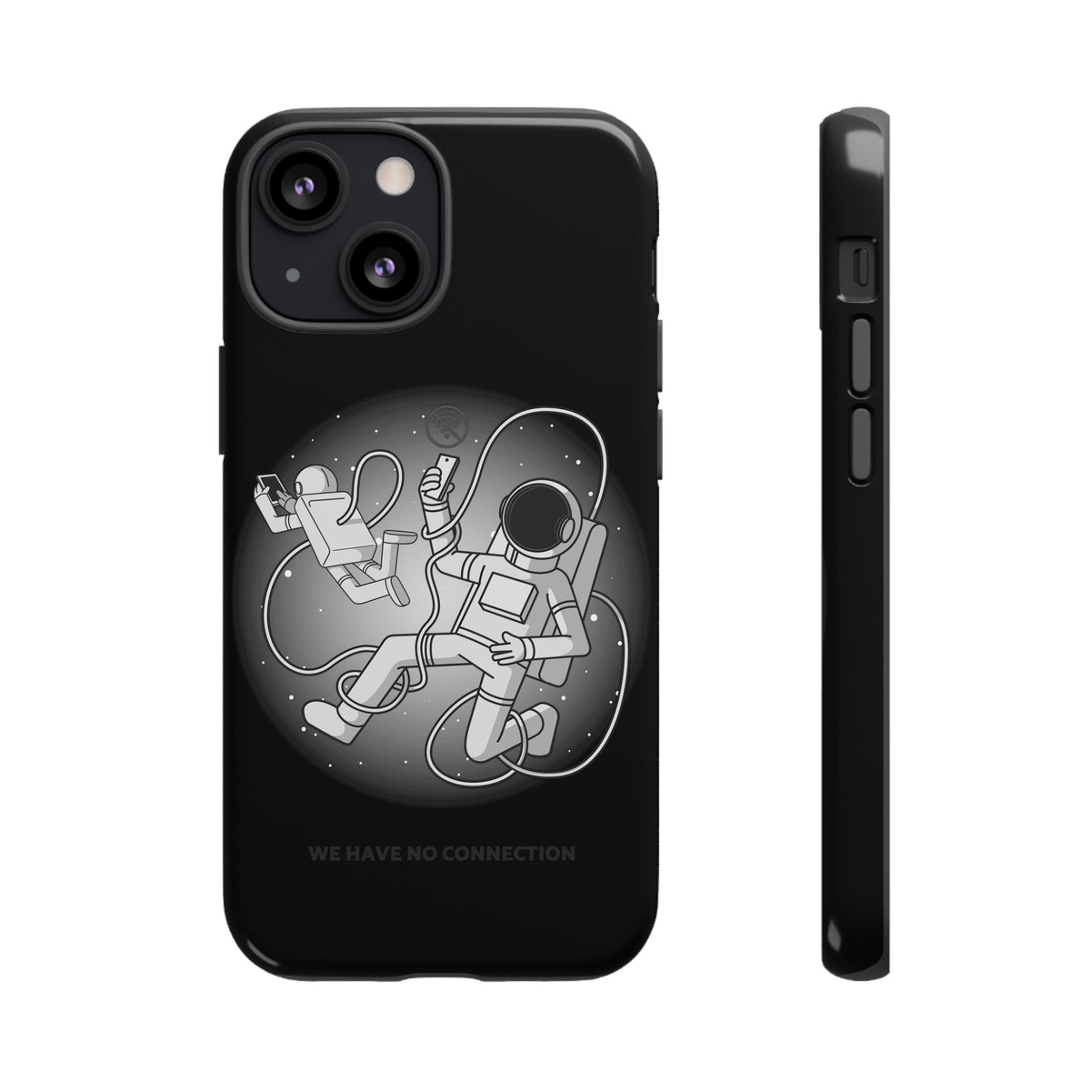 Funny Astronaut iPhone Case | Sci-Fi Tough Mobile Cover