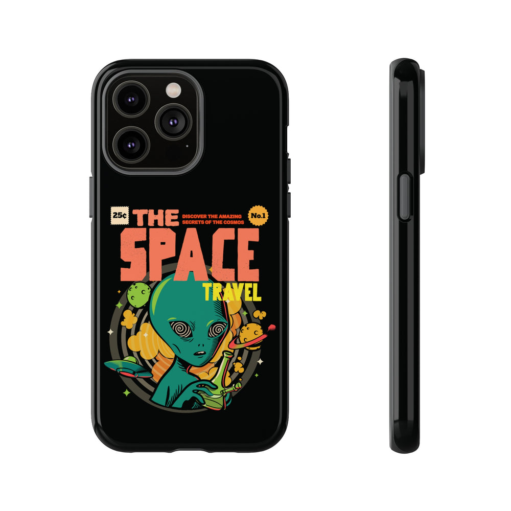 Sci-Fi Phone Case | Space Travel Comic UFO iPhone Cover