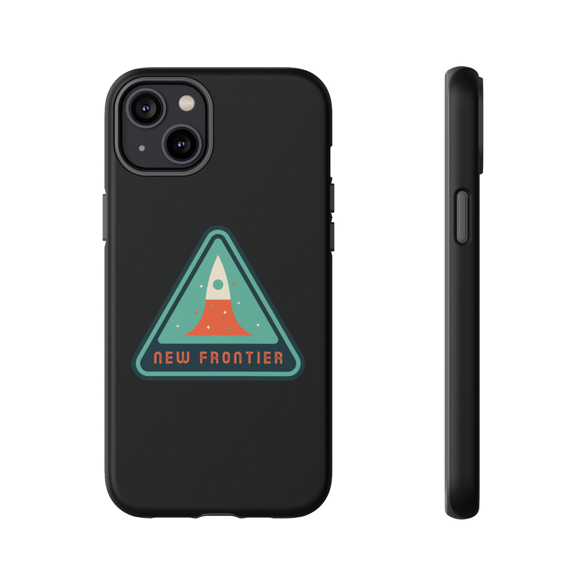 Retro Sci-Fi iPhone Cases New Frontier Tough Mobile Covers