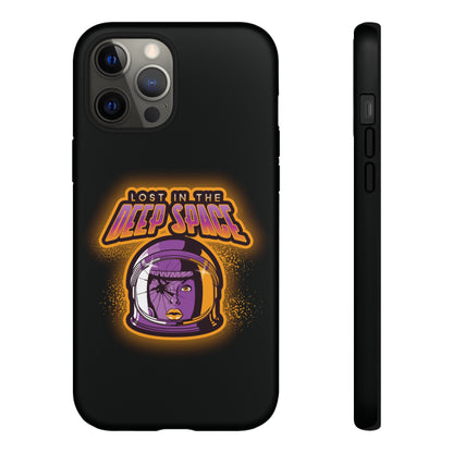 Astronaut iPhone Cases Lost in Deep Space Sci-Fi Mobile Case