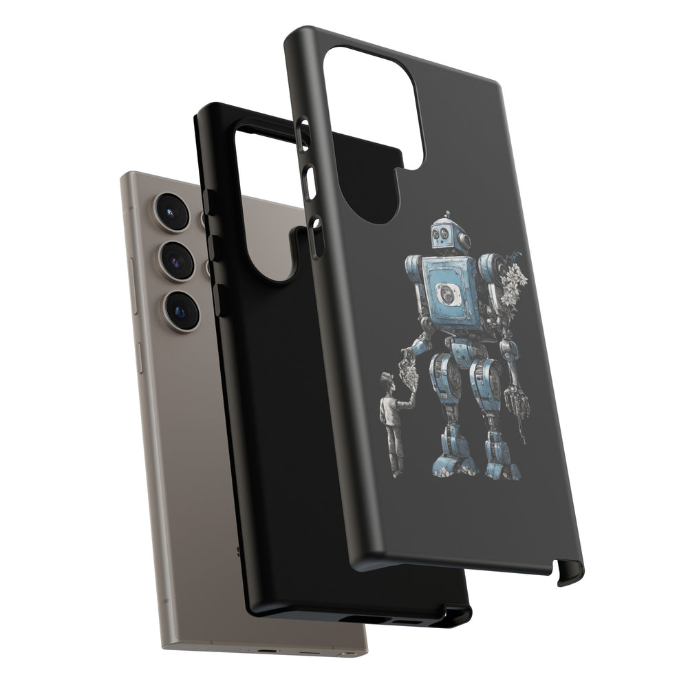 Robot Space Art Samsung Galaxy Case: Tough & Stylish