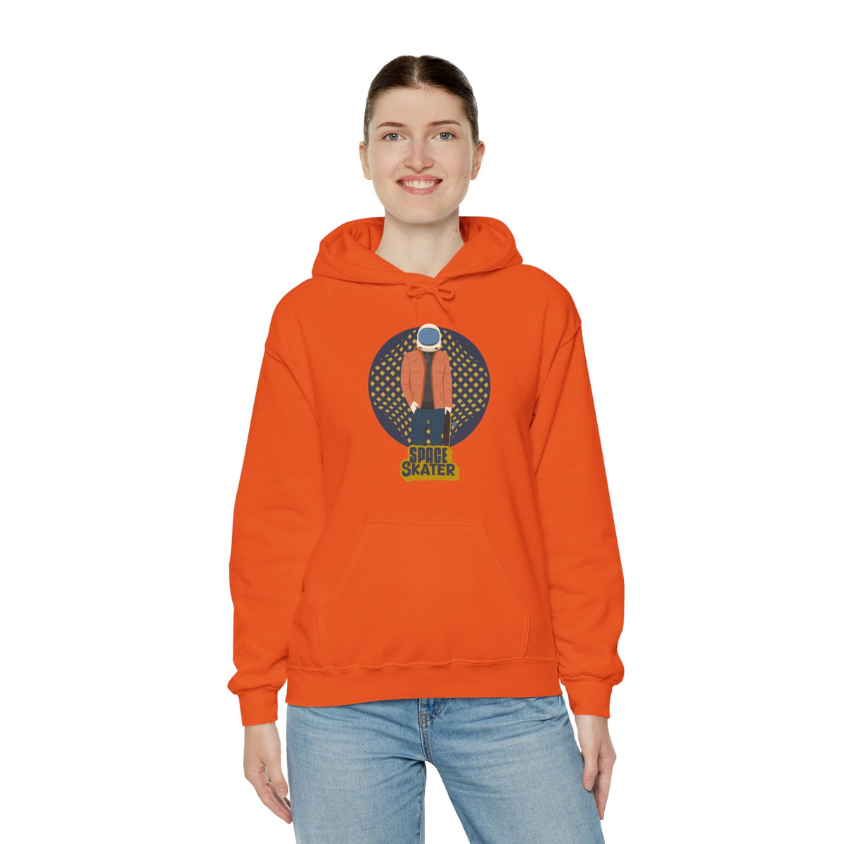 Space Skater Astronaut Hoodie Sci-Fi Style WeLoveSciFi