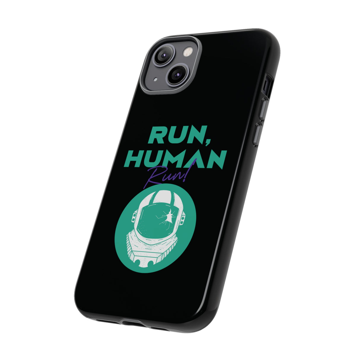 mobile cases-Run Human Run Sci-Fi Tough iPhone Mobile Cases