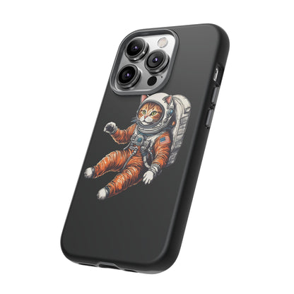 Redhead Spacecat iPhone Case - Tough Astronaut Mobile Cover