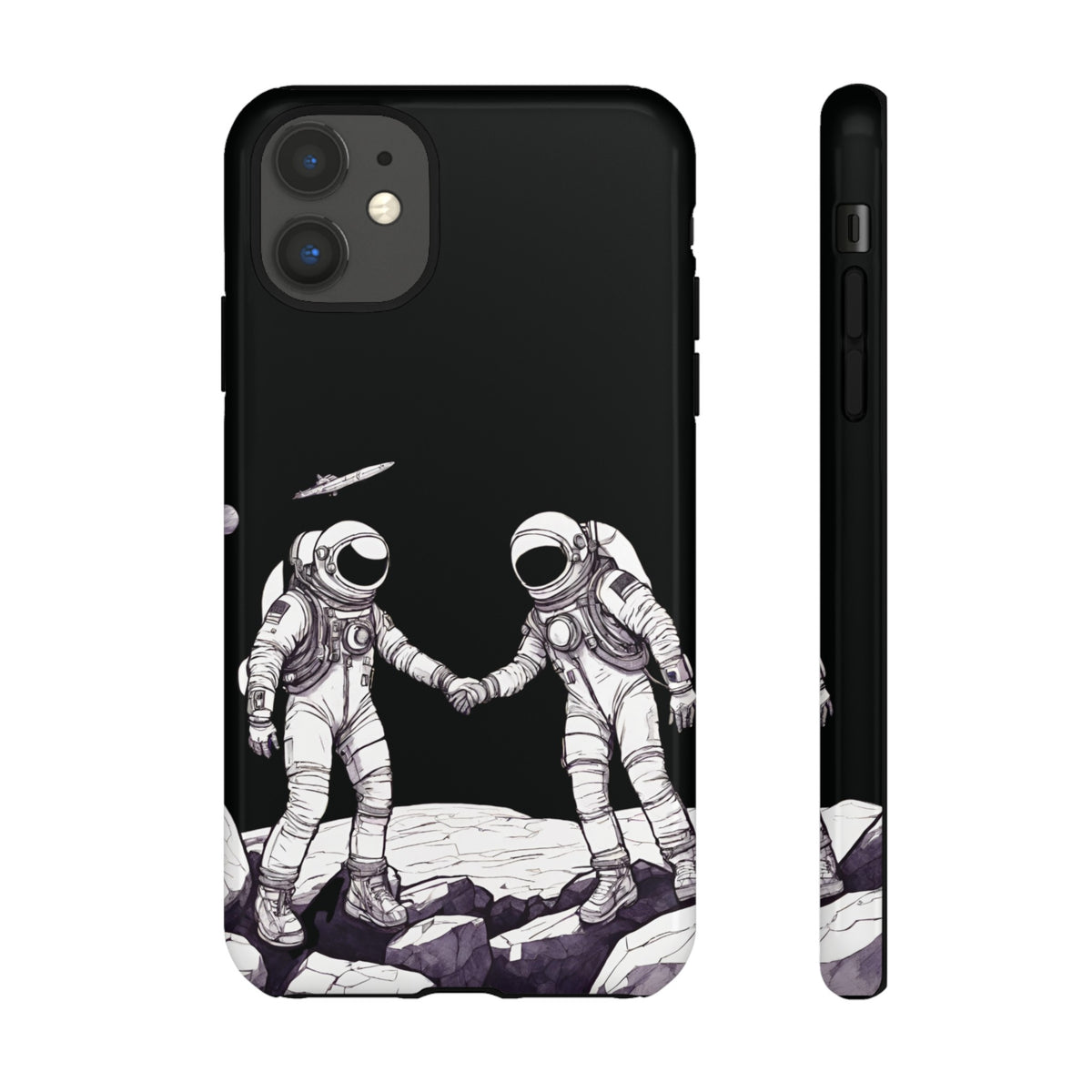 SpaceArt Astronaut Tough iPhone Cases