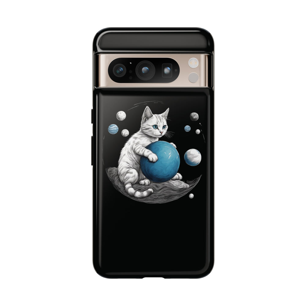 SpacePlayer Cat 2 Tough Google Pixel Mobile Cases 