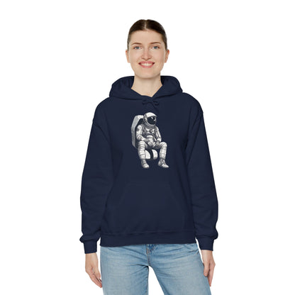 astronaut space art hoodie-Astronaut SpaceArt Sci-Fi Hoodie