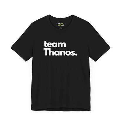 Team Thanos T-shirt-Team Thanos Supervillain Sci-Fi T-Shirt