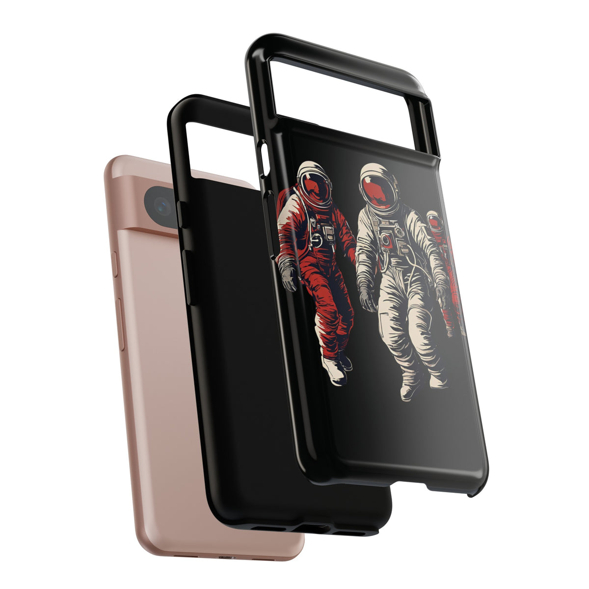 Astronaut In Red Tough Google Pixel Mobile Cases-welovescifi