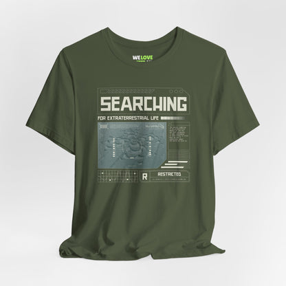 Searching for Extraterrestrial Life UFO Sci-Fi T-Shirt