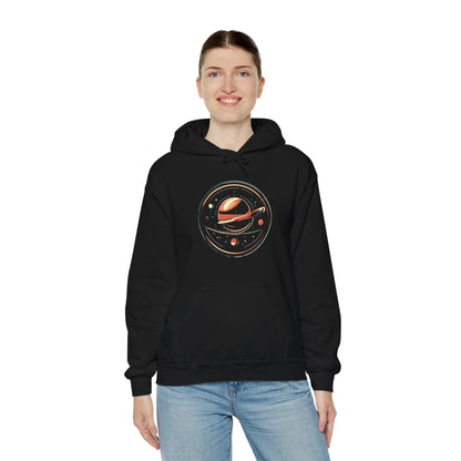 Space Art Hoodie - Spinning Around Sci-Fi Design