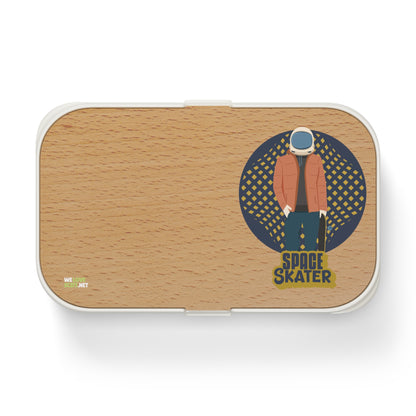 Space Skater Astronaut Lunch Box - Bento Box for Kids