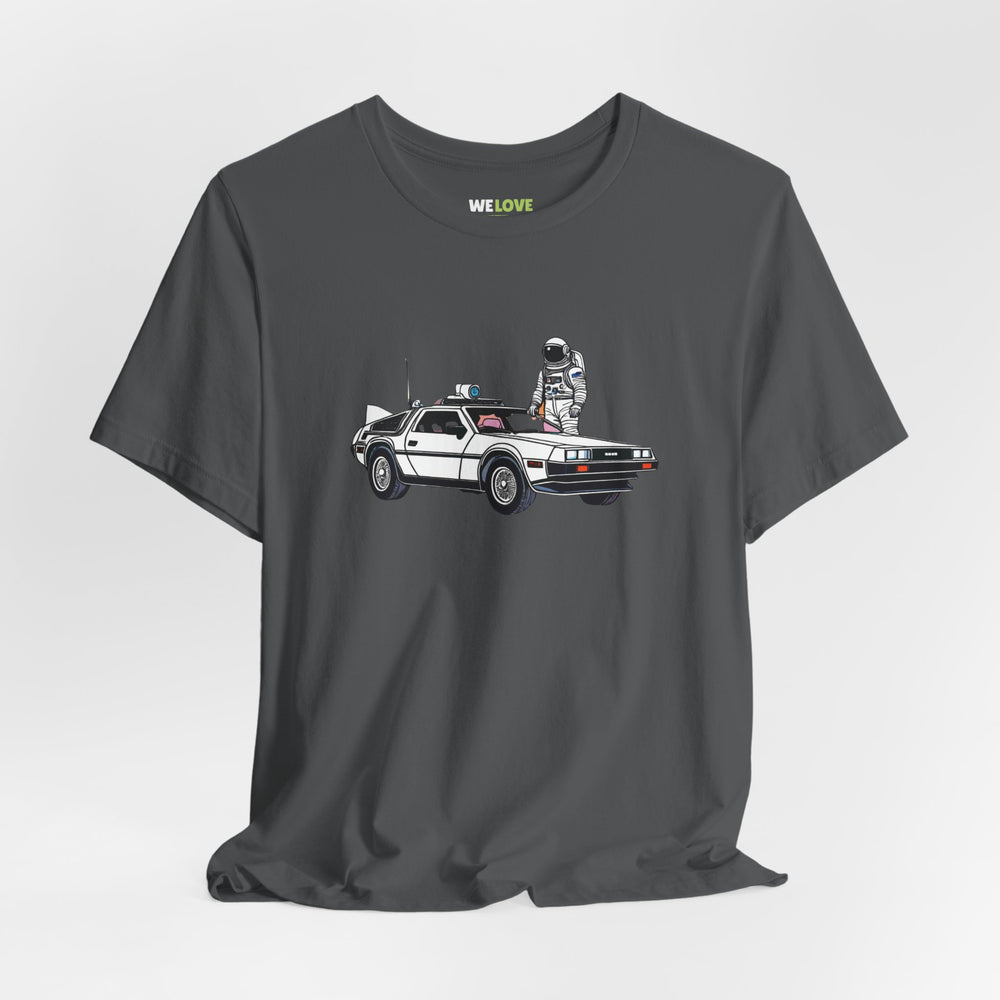 DeLorean Astronaut T-Shirt | Let's Take a Ride Sci-Fi Tee