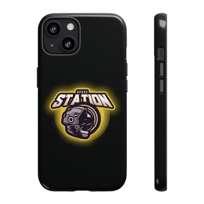 Space Station iPhone Cases Sci-Fi Tough Mobile Protection