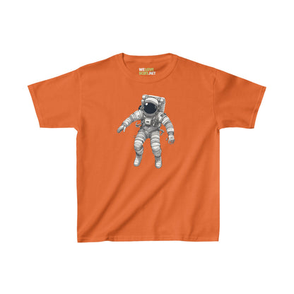 Between Galaxies Astronaut Tee - SpaceArt Kids' Cotton Shirt