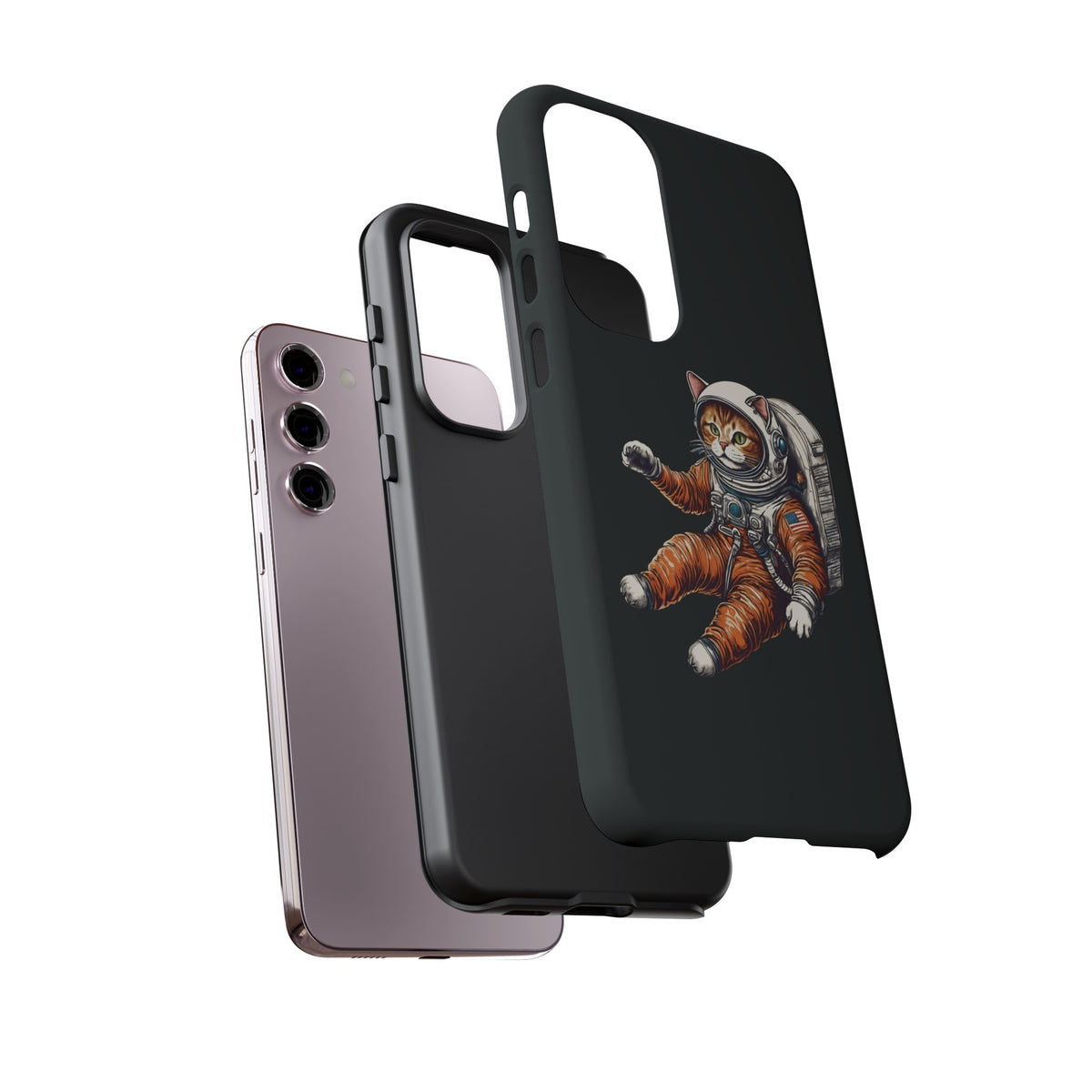 Redhead Spacecat Samsung Galaxy Cases | Mobile Covers