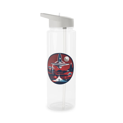 Space Art Sci-Fi Water Bottle Stylish Tritan Bottle for Fan