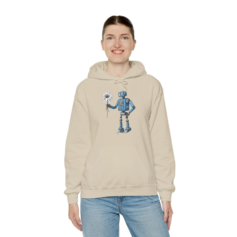 Robot Space Art Hoodie | Maybe Baby Sci-Fi Hoodie