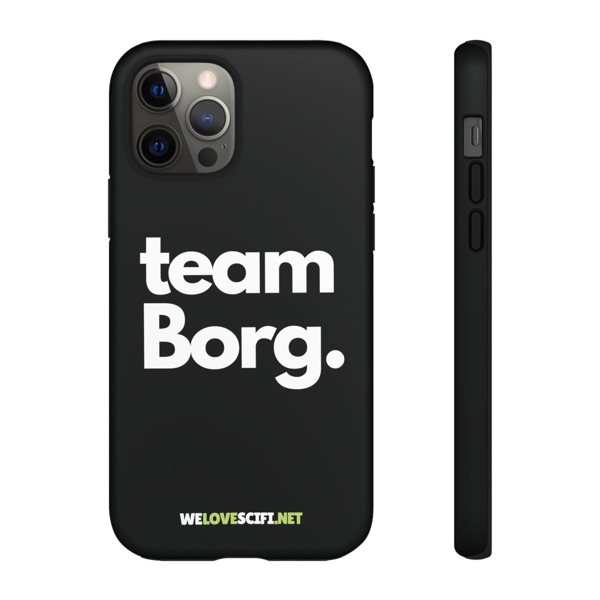 Team Borg iPhone Cases - Supervillain Tough Mobile Covers