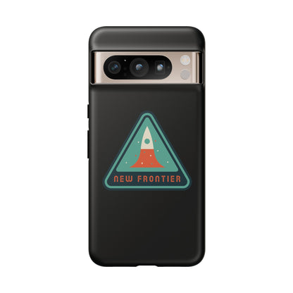 Retro Sci-Fi Google Pixel Cases | New Frontier Retro Sign