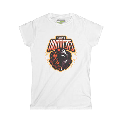 Earth Hunters Astronaut Woman's Tee-welovescifi.net