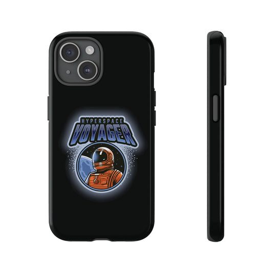 Hyperspace Voyager Astronaut SciFi Tough iPhone Mobile Cases