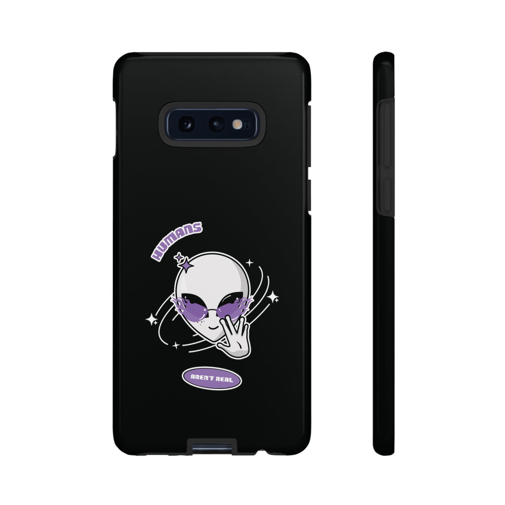 Sci-Fi Mobile Cases Humans Aren't Real UFO Samsung Galaxy