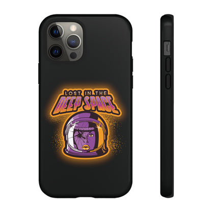 Astronaut iPhone Cases Lost in Deep Space Sci-Fi Mobile Case