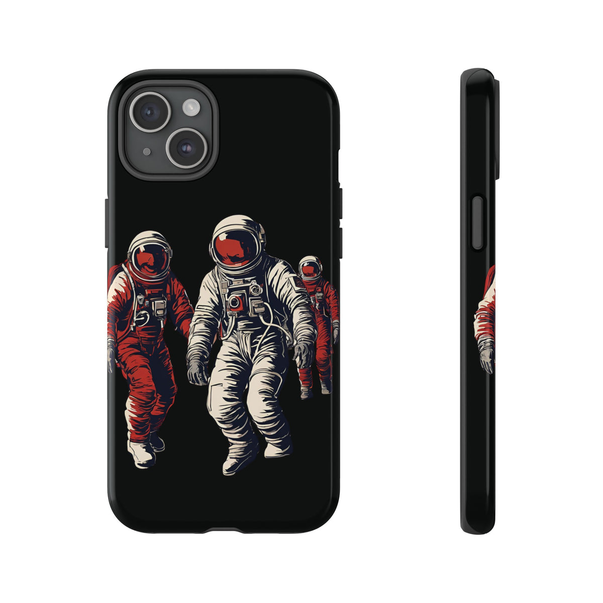 Astronauts In Red Tough iPhone Mobile Cases-welovescifi.net