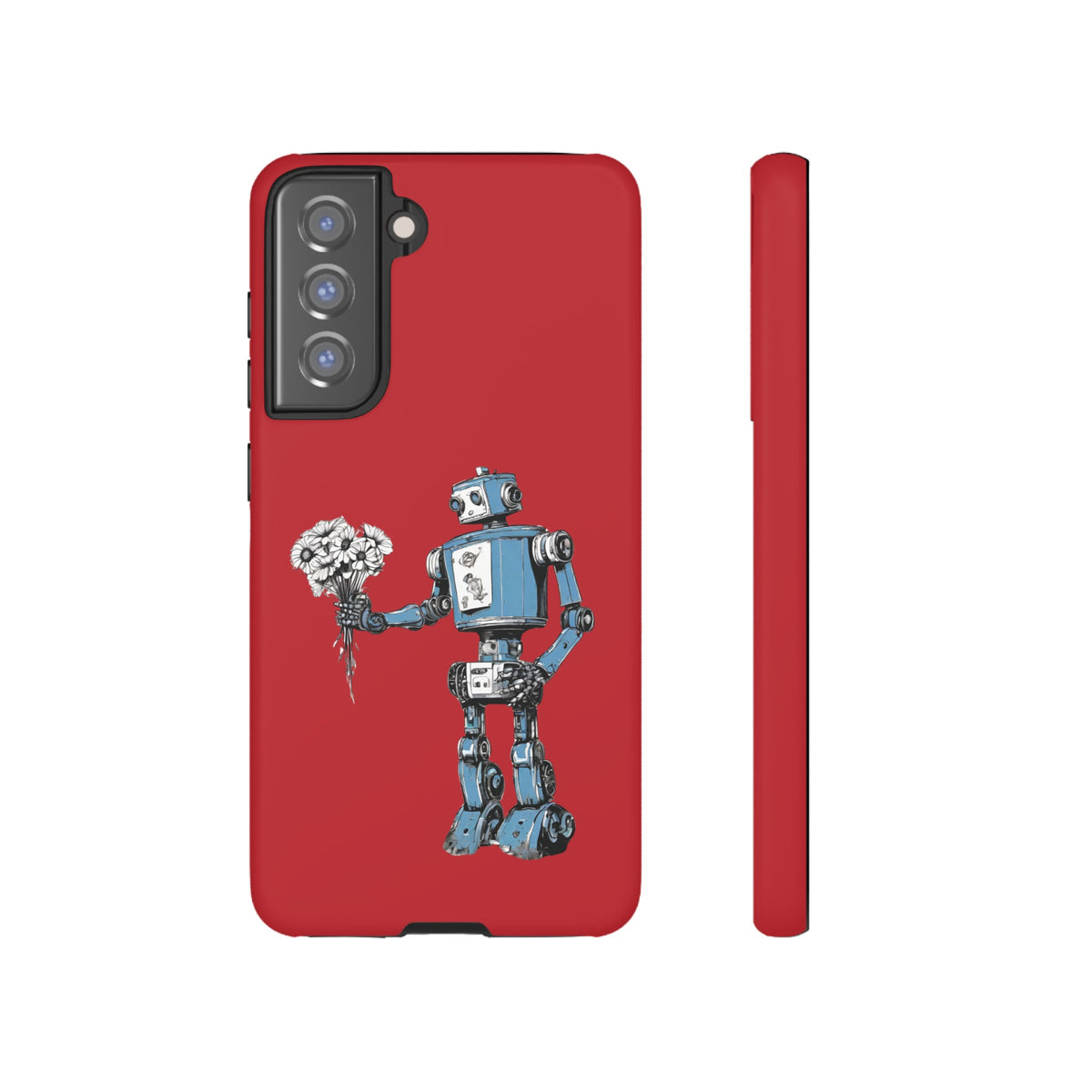 Maybe Baby Robot SpaceArt Tough Samsung Galaxy Mobile Cases