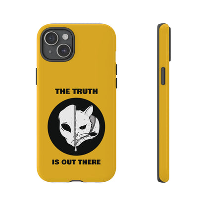 The Truth Is Outthere Funny Cat UFO Tough iPhone Mobile Cases-welovescifi.net