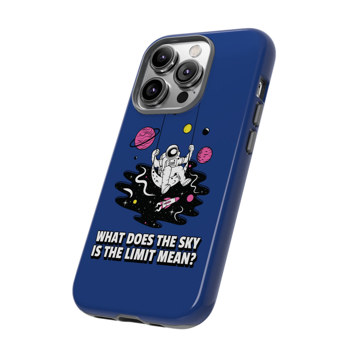 Astronaut iPhone Case Sky Is the Limit Sci-Fi Mobile Cover