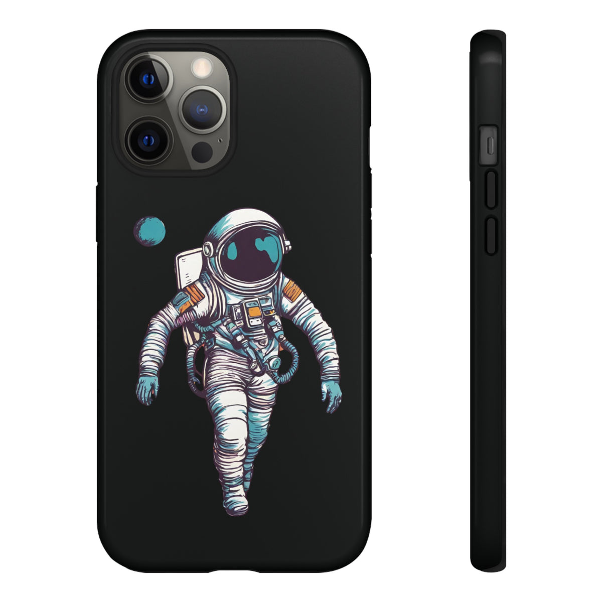 Mini Me Astronaut Spaceart Sci-Fi Tough iPhone Mobile Cases